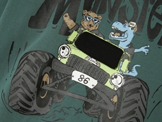 Name It dark forest printet top